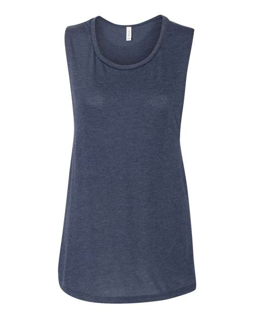 Load image into Gallery viewer, Women's Flowy Scoop Muscle Tank — product photo 14