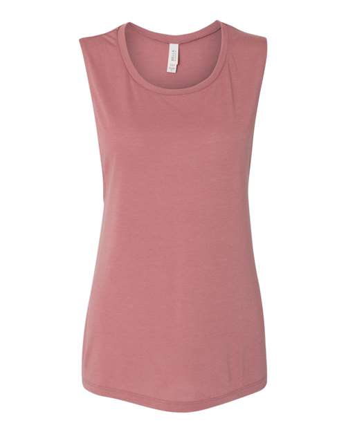 Load image into Gallery viewer, Women's Flowy Scoop Muscle Tank — product photo 18