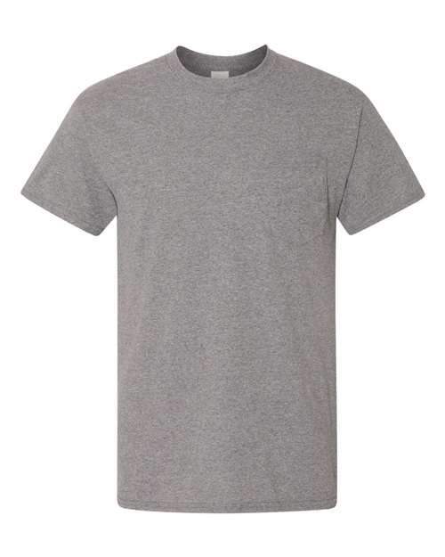 Load image into Gallery viewer, Unisex DryBlend® Pocket T-Shirt — product photo 4