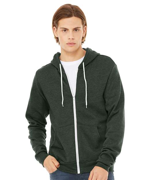 Load image into Gallery viewer, Unisex Sponge Fleece Full-Zip Hoodie Sweatshirt — product photo 20