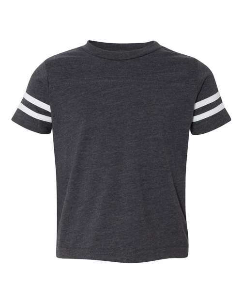 Load image into Gallery viewer, Toddler Football Fine Jersey Tee - Vintage Navy/ White