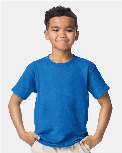 Load image into Gallery viewer, Youth DryBlend® T-Shirt — blank t-shirt for DTF printing