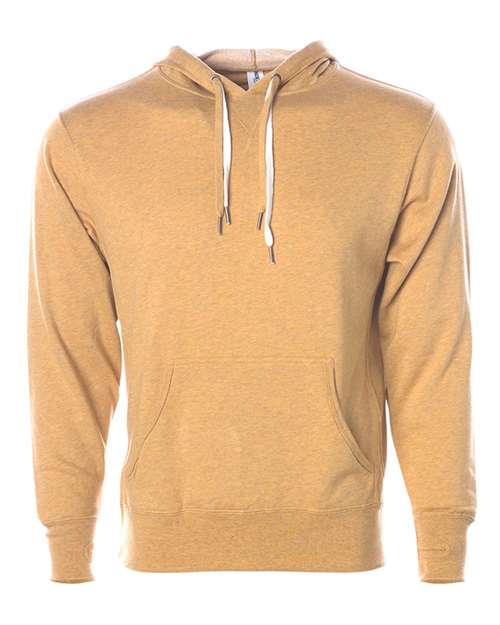 Load image into Gallery viewer, Unisex Midweight French Terry Hooded Sweatshirt - Golden Wheat Heather