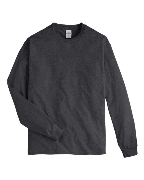 Load image into Gallery viewer, Authentic Long Sleeve T-Shirt - Charcoal Heather