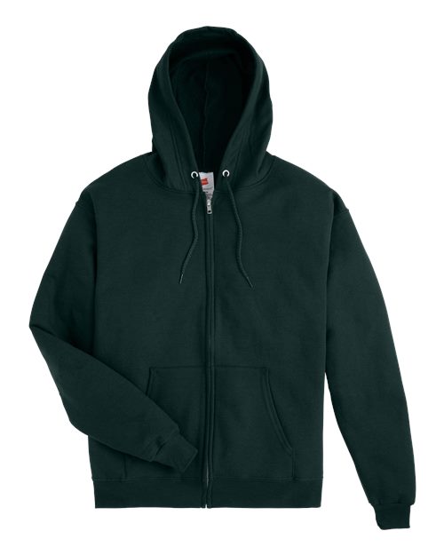 Load image into Gallery viewer, Unisex EcoSmart® Full-Zip Hooded Sweatshirt - Deep Forest