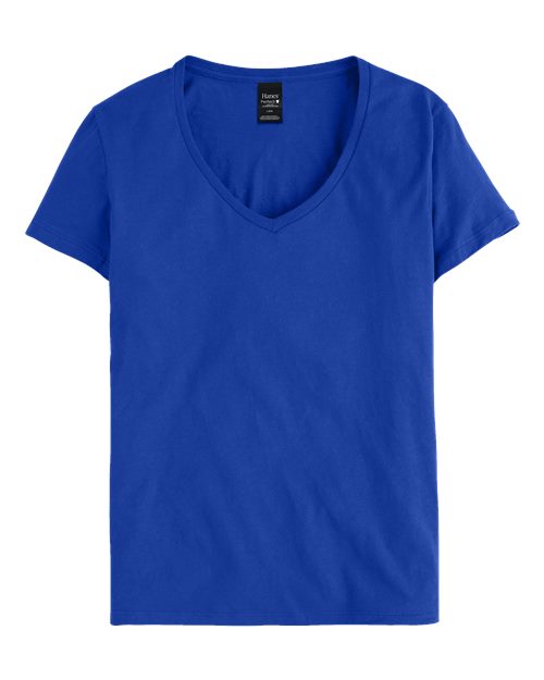 Load image into Gallery viewer, Women's Perfect-T V-Neck T-Shirt - Deep Royal