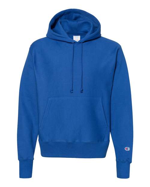 Load image into Gallery viewer, Unisex Reverse Weave® Hooded Sweatshirt - Athletic Royal