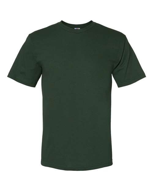 Load image into Gallery viewer, Unisex USA-Made Midweight T-Shirt - Hunter Green