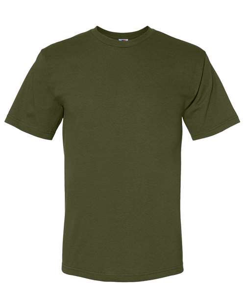 Load image into Gallery viewer, Unisex USA-Made Midweight T-Shirt - Olive