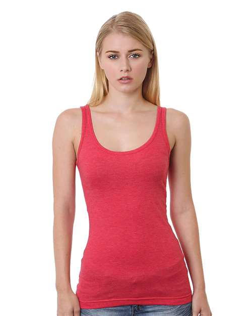 Load image into Gallery viewer, Women's USA-Made Tank Top - Heather Red