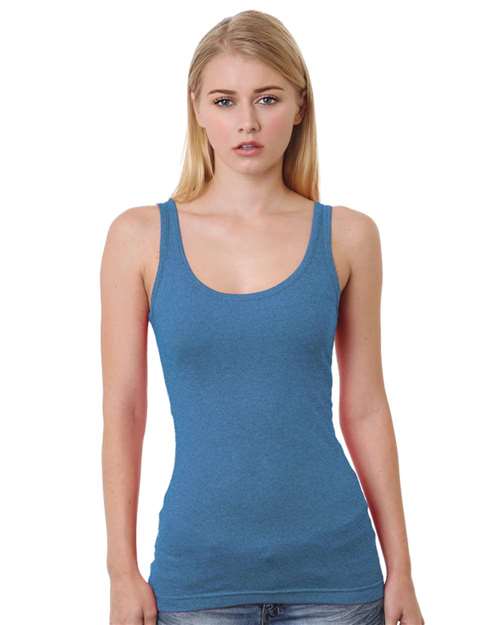 Load image into Gallery viewer, Women's USA-Made Tank Top - Heather Royal