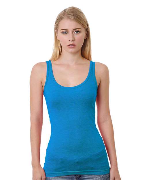 Load image into Gallery viewer, Women's USA-Made Tank Top - Turquoise
