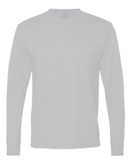 Load image into Gallery viewer, Unisex Dri-Power® Performance Long Sleeve T-Shirt - Silver