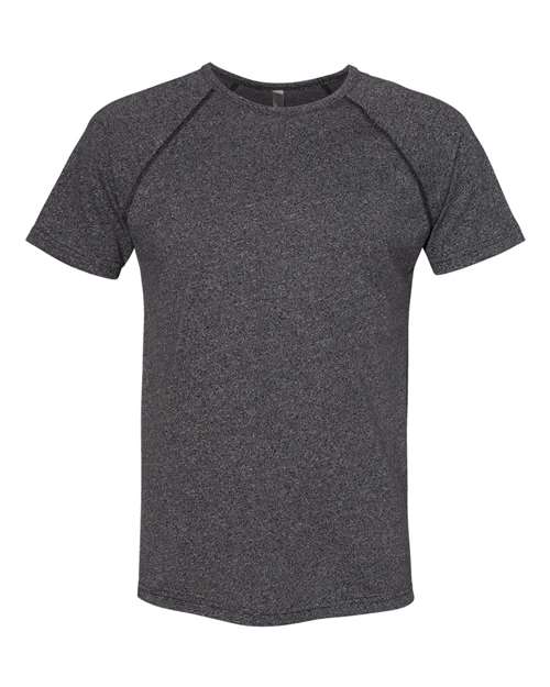 Load image into Gallery viewer, Men's Mock Twist Raglan T-Shirt - Black