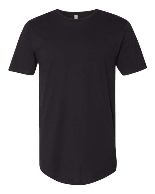 Load image into Gallery viewer, Unisex Cotton Long Body T-Shirt - Black