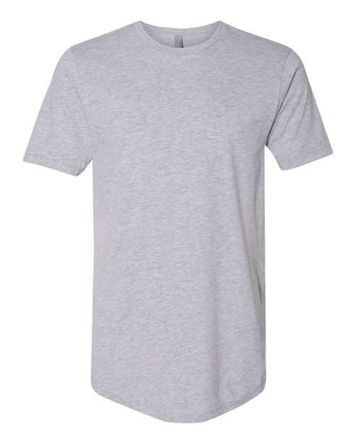 Load image into Gallery viewer, Unisex Cotton Long Body T-Shirt - Heather Grey