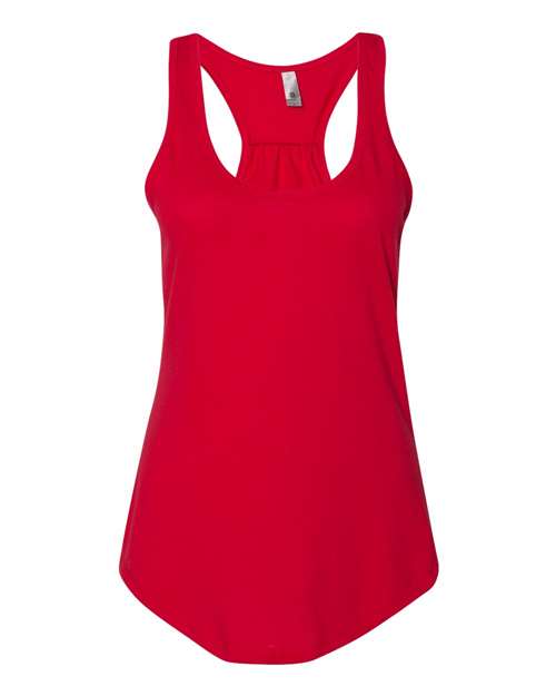 Load image into Gallery viewer, Women's Gathered Racerback Tank - Red