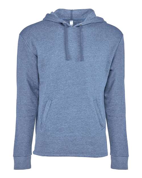 Load image into Gallery viewer, Unisex Malibu Welt Pocket Hoodie Sweatshirt - Heather Bay Blue