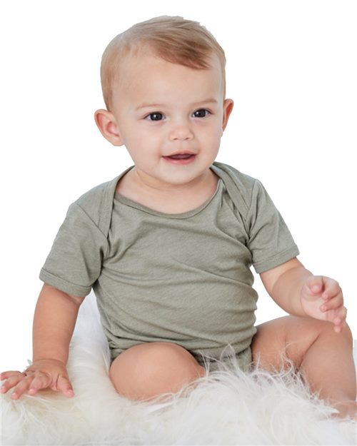 Load image into Gallery viewer, Infant Jersey One Piece — blank t-shirt for DTF printing