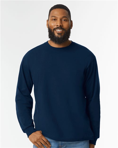 Load image into Gallery viewer, Unisex Hammer™ Long Sleeve T-Shirt — blank t-shirt for DTF printing