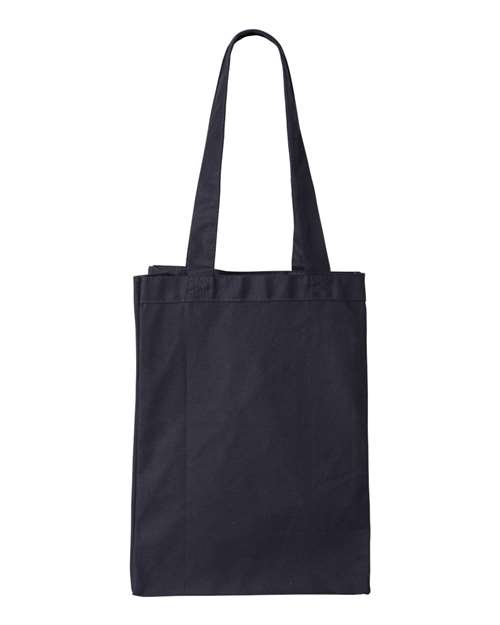 Load image into Gallery viewer, Q-Tees Q1000 12L Gussetted Shopping Bag - Navy