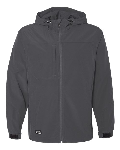 Load image into Gallery viewer, DRI DUCK 5310 Men's Apex Soft Shell Hooded Jacket - Charcoal