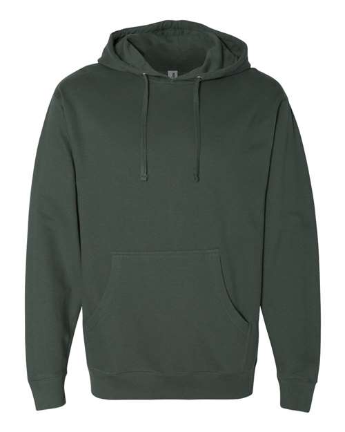 Load image into Gallery viewer, Unisex Midweight Hooded Sweatshirt - Alpine Green