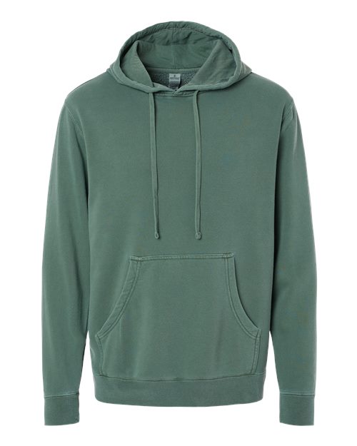 Load image into Gallery viewer, Unisex Midweight Pigment-Dyed Hooded Sweatshirt - Pigment Alpine Green