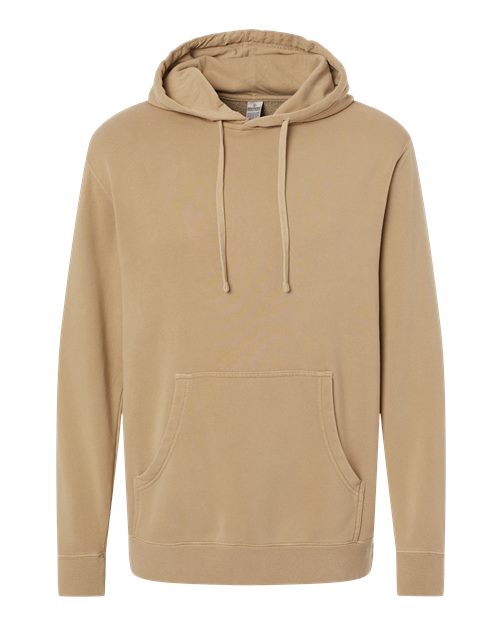 Load image into Gallery viewer, Unisex Midweight Pigment-Dyed Hooded Sweatshirt - Pigment Sandstone