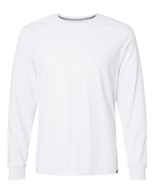 Load image into Gallery viewer, Russell Athletic 64LTTM Unisex Dri Power® CVC Performance Long Sleeve T-Shirt - White
