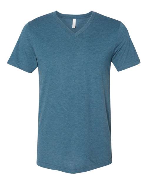 Load image into Gallery viewer, Unisex Triblend V-Neck Tee — product photo 25