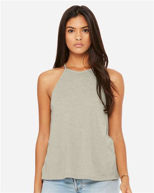 Load image into Gallery viewer, Women's Flowy High-Neck Tank — product photo 1