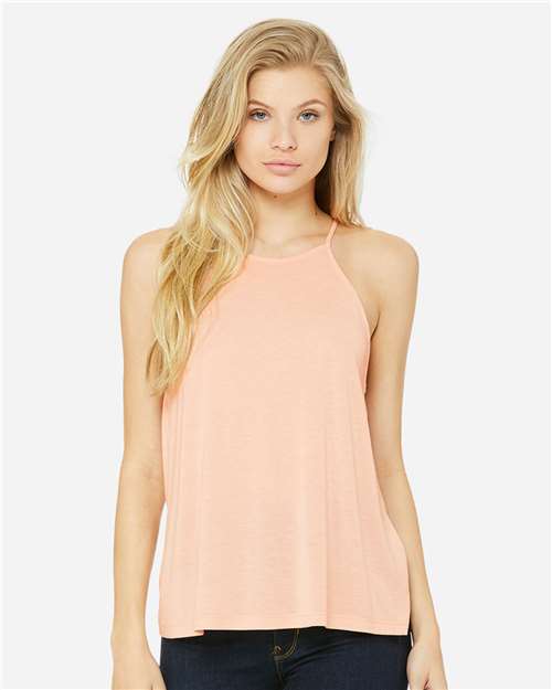 Load image into Gallery viewer, Women's Flowy High-Neck Tank — product photo 2