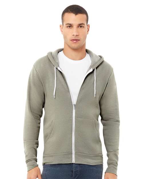 Load image into Gallery viewer, Unisex Sponge Fleece Full-Zip Hoodie Sweatshirt — product photo 28