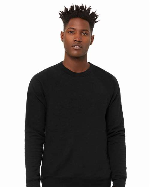 Load image into Gallery viewer, Unisex Sponge Fleece Raglan Crewneck Sweatshirt — product photo 6