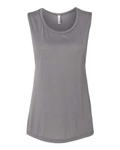 Load image into Gallery viewer, Women's Flowy Scoop Muscle Tank — product photo 28