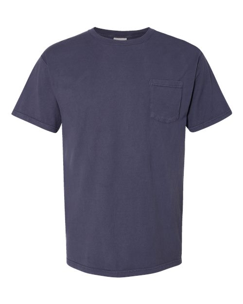 Load image into Gallery viewer, Unisex Garment-Dyed Pocket T-Shirt - Anchor Slate