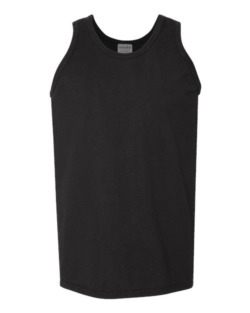 Load image into Gallery viewer, Unisex Garment-Dyed Unisex Tank Top - Black