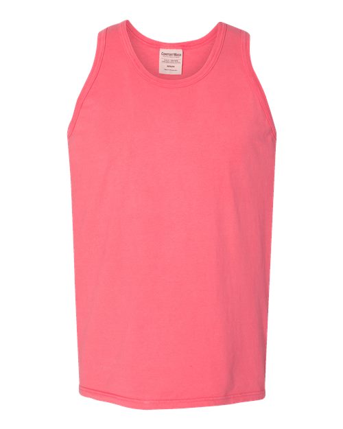 Load image into Gallery viewer, Unisex Garment-Dyed Unisex Tank Top - Coral Craze