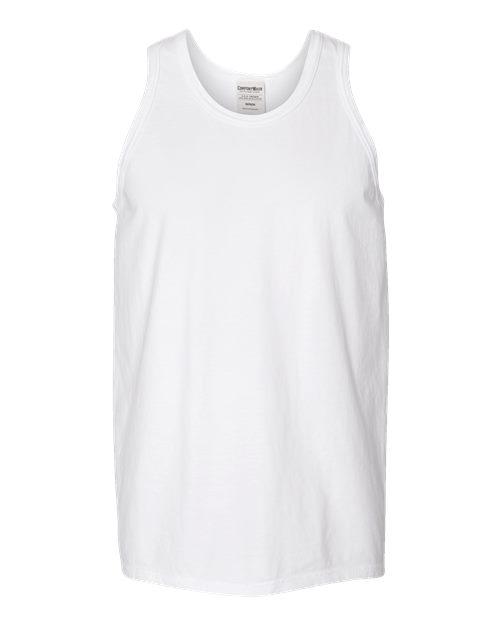 Load image into Gallery viewer, Unisex Garment-Dyed Unisex Tank Top - White