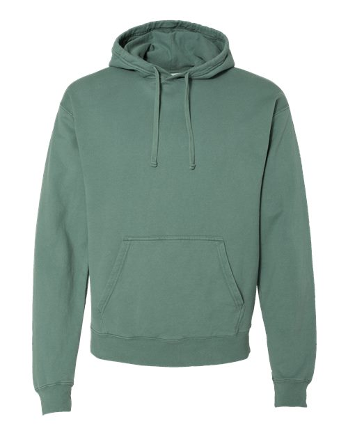 Load image into Gallery viewer, Unisex Garment-Dyed Hooded Sweatshirt - Cypress Green