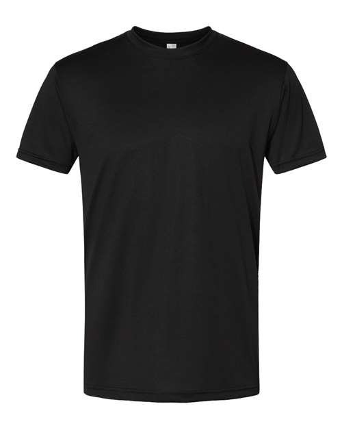 Load image into Gallery viewer, Unisex USA-Made Performance T-Shirt - Black