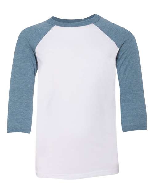 Load image into Gallery viewer, Youth Three-Quarter Sleeve Baseball Tee — product photo 2