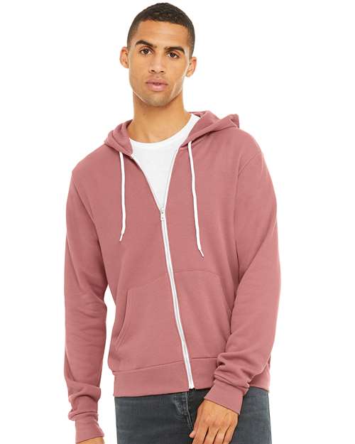 Load image into Gallery viewer, Unisex Sponge Fleece Full-Zip Hoodie Sweatshirt — product photo 33