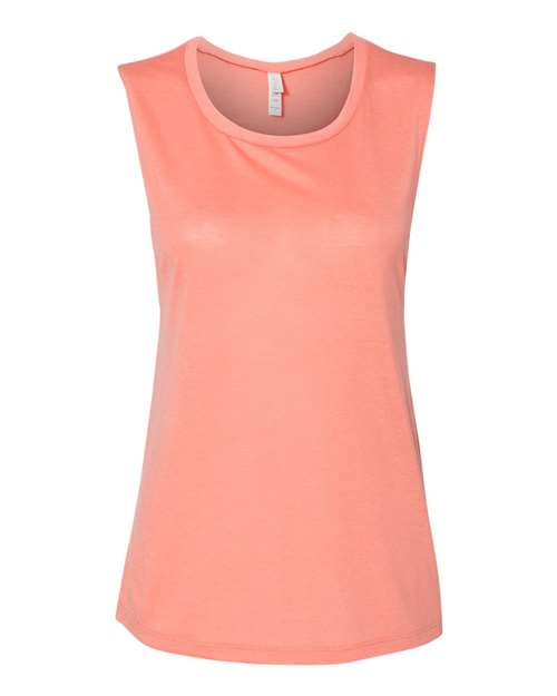 Load image into Gallery viewer, Women's Flowy Scoop Muscle Tank — product photo 29