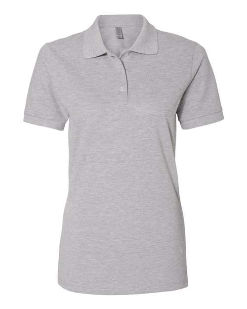 Load image into Gallery viewer, Women's 100% Ring-Spun Cotton Piqué Polo - Athletic Heather
