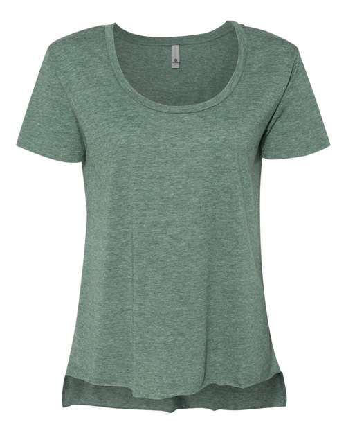 Load image into Gallery viewer, Women's Festival Scoop Neck T-Shirt - Royal Pine