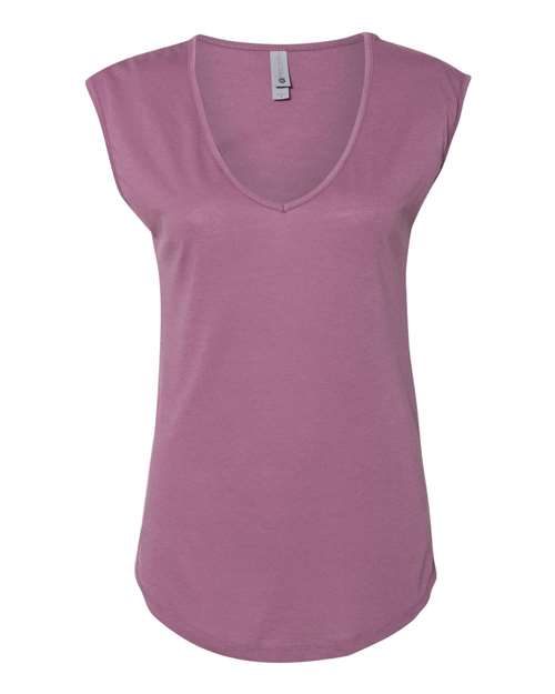 Load image into Gallery viewer, Women's Festival Sleeveless Deep V-Neck T-Shirt - Shiraz