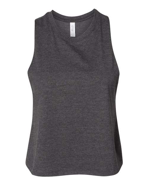 Load image into Gallery viewer, Women's Racerback Crop Tank — product photo 2