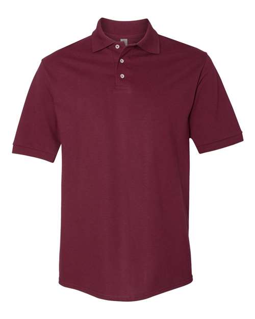 Load image into Gallery viewer, Men's 100% Ring-Spun Cotton Piqué Polo - Maroon